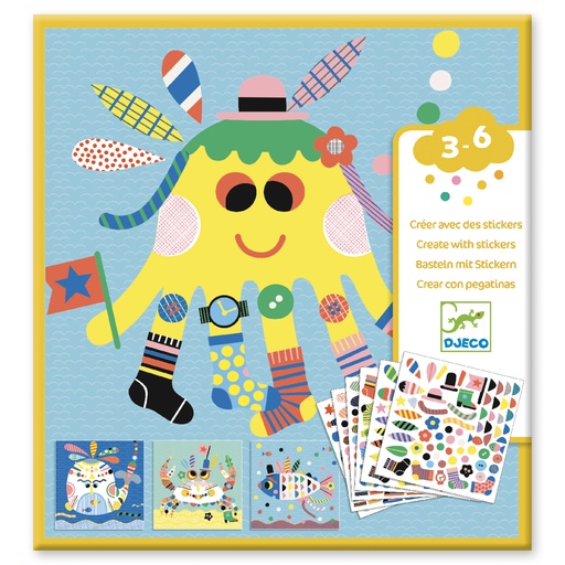 [DJE_DJ08931] Stickers des petits Marins Djeco