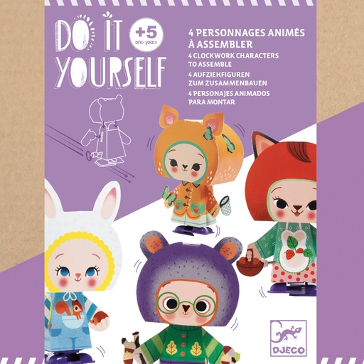[DJE_DJ07930] Mignons de la forêt (DIY - Personnages animés Djeco)