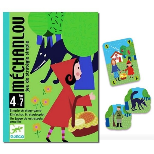 [DJE_DJ05126] Jeux de cartes  Méchanlou  Djeco