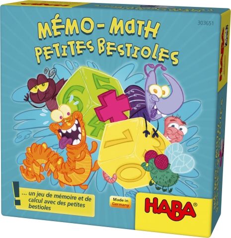 [HAB_1303628003] Mémo-math Petites bestioles (Super Mini Jeu Haba)