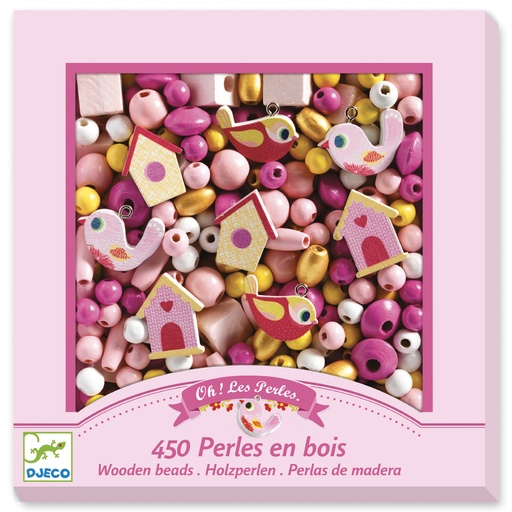 [DJE_DJ09809] Perles et bijoux Perles bois - Oiseaux Djeco