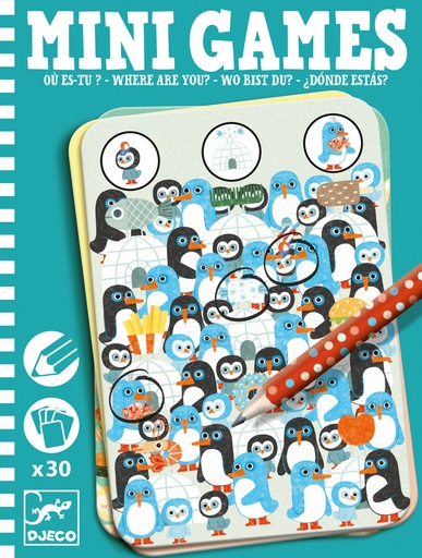 [DJE_DJ05332] Mini games Où es tu? Djeco
