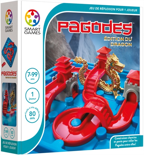 [SMA_SG 283 FR] Pagode - 80 défis Smart Games