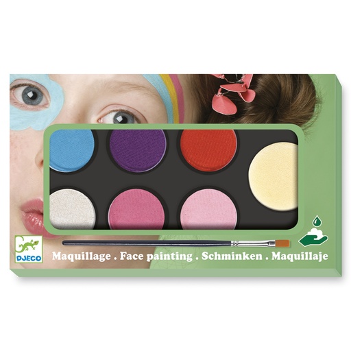 [DJE_DJ09231] Palettes et accessoires Palette 6 couleurs - Sweet Djeco