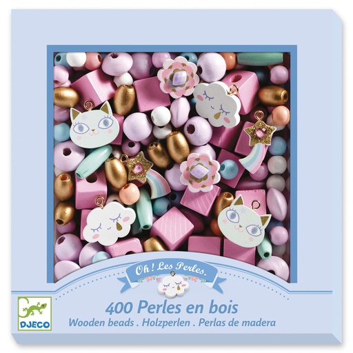 [DJE_DJ09823] Perles et bijoux Perles bois - Arc-en-ciel Djeco