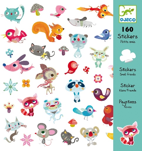 [DJE_DJ08842] Stickers Petits amis Djeco