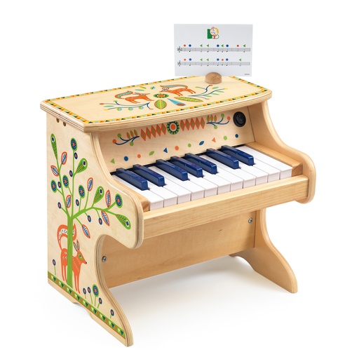 [DJE_DJ06006] Animambo Piano électronique 18 clés Djeco
