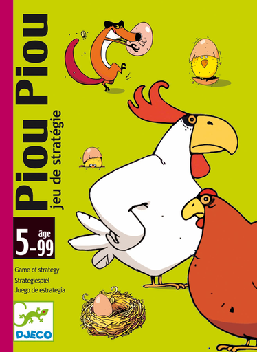 [DJE_DJ05119] Jeux de cartes  Piou Piou Djeco