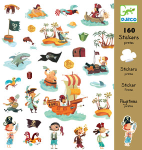 [DJE_DJ08839] Stickers Pirates Djeco