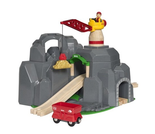 [BRI_33889] Platforme grue et tunnels multifonctions Brio