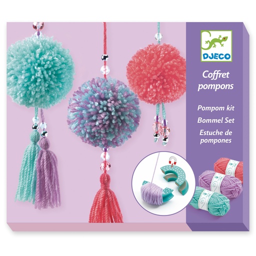 [DJE_DJ09835] Tricotin et pompons Pompons Pampilles Djeco