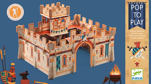 [DJE_DJ07714] Pop to play Château médieval Djeco