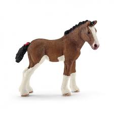 [SCH_13810] Poulain Clydesdale (Farm World Schleich)
