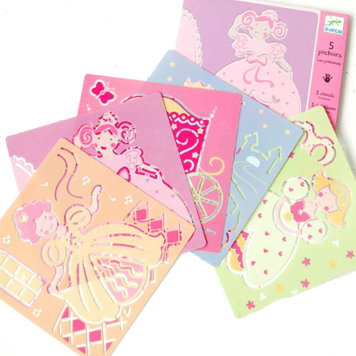 [DJE_DJ08817] Princesses (Pochoirs Djeco)