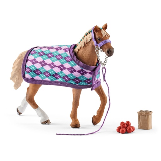 [SCH_42360] Pur-Sang Anglais Avec Couverture (Horse Club Schleich)