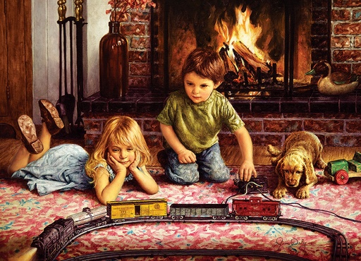 [EUR_5851819] Puzzle 1000p CH Firelight Express