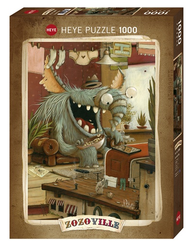 [MER_58351] Puzzle 1000p Laundry day (Heye)