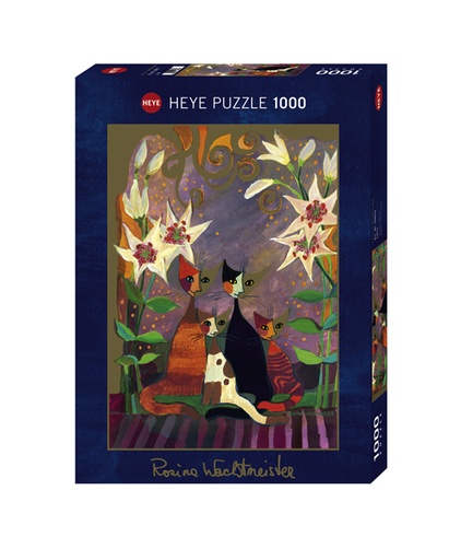 [MER_58365] Puzzle 1000p Lilies (Heye)
