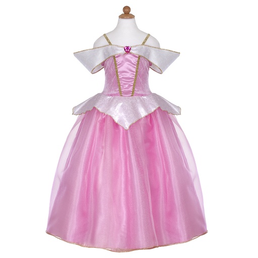 [GRP_35627] Robe Belle au bois dormant deluxe / 7-8 ans