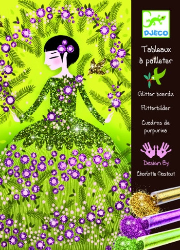 [DJE_DJ09500] Tableaux à pailleter Robes à paillettes  Djeco