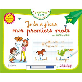 [DIL_9782017069850] Sami Et Julie Ardoise Je Lis Et J'Écris Mes Premiers Mots
