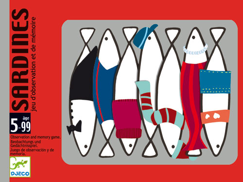 [DJE_DJ05161] Jeux de cartes  Sardines Djeco