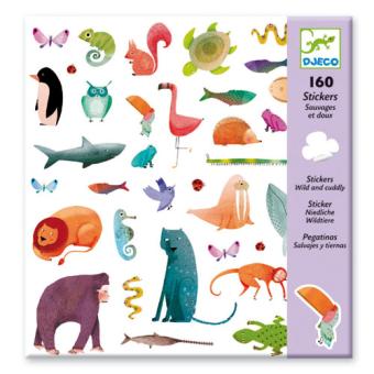 [DJE_DJ08883] Sauvages et doux (Stickers Djeco)