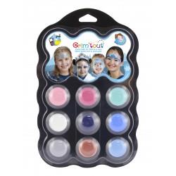 [MAC_GT41635] Palette 9 couleurs Reine des neiges Grim'tout