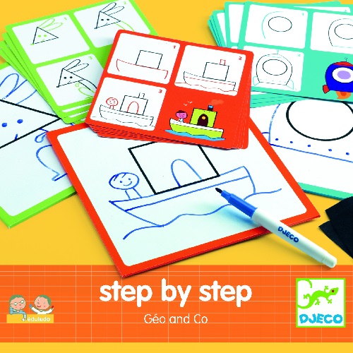 [DJE_DJ08322] Step by step Géo and Co (Eduludo Djeco)
