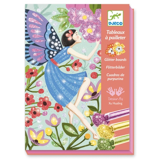 [DJE_DJ09516] Tableaux à pailleter La douceur des fées Djeco