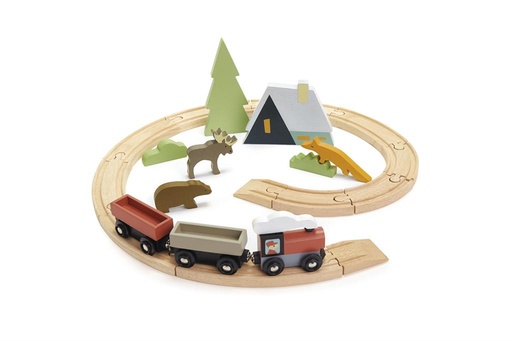 [DAM_4608701] Tender leaf Set de trains Arbres