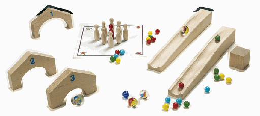 [HAB_1126] Toboggan à billes - Set complémentaire - Jeux pour le toboggan à billes