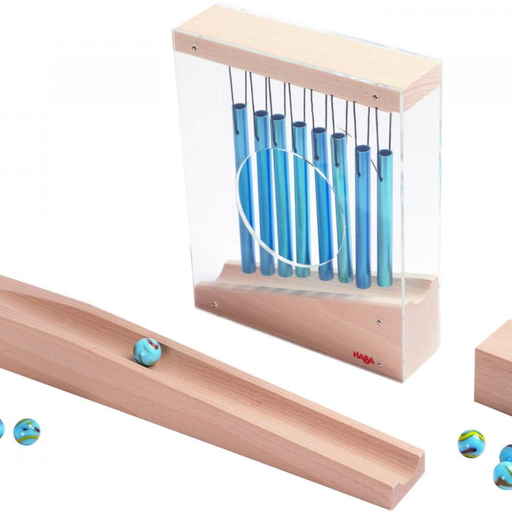 [HAB_5206] Toboggan à billes - Set complémentaire - Tunnel avec carillon
