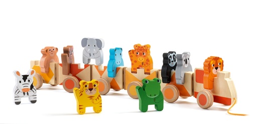 [DJE_DJ06318] Jouets d'éveil Trainimo Jungle Djeco