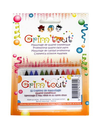 [MAC_GT41530] 12 Crayons à Maquillage Grim'tout