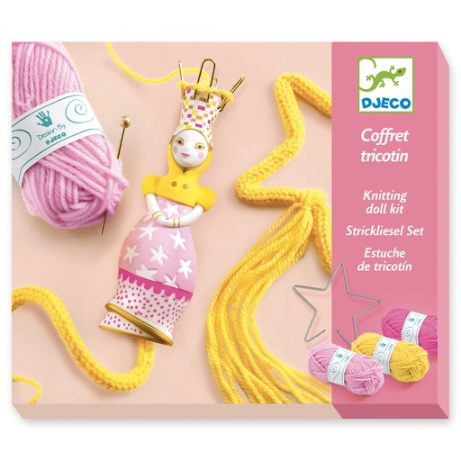[DJE_DJ09834] Tricotin et pompons Tricotin - Princesse Djeco