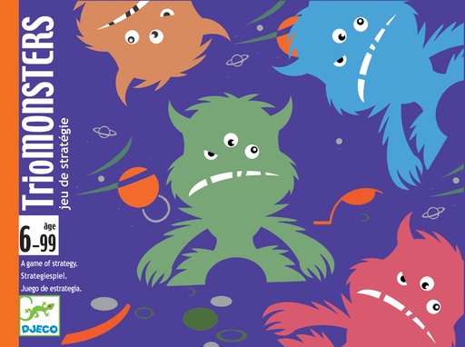 [DJE_DJ05187] TrioMonsters (Jeux De Cartes Djeco)