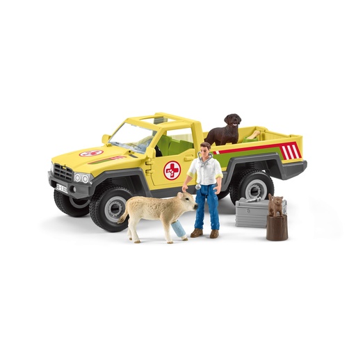[SCH_42503] Visite Du Vétérinaire À La Ferme (Farm World Schleich)
