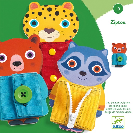 [DJE_DJ01663] Jeux éducatifs bois Ziptou Djeco