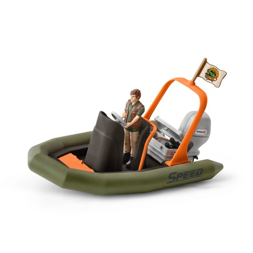 [SCH_42352] Zodiac Avec Ranger (Wild Life Schleich)