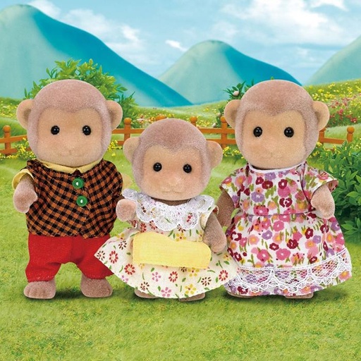 [SYL_5214] La famille singe (Sylvanian Families)