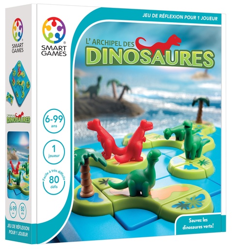 [SMA_SG 282 FR] l'Archipel des Dinosaures - 80 défis originaux Smart Games