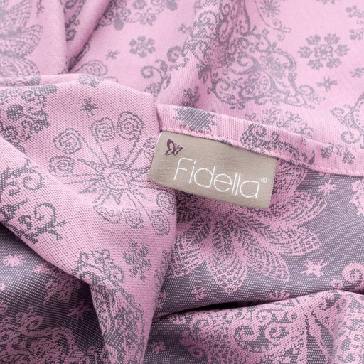 [FID_Fid-jc-2026-0006] écharpe anneau papillons violet Fidella