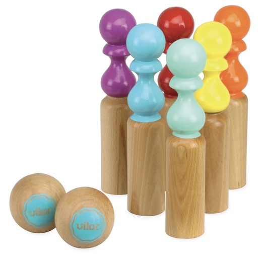 [VIL_4063] 6 quilles retro (Vilac)