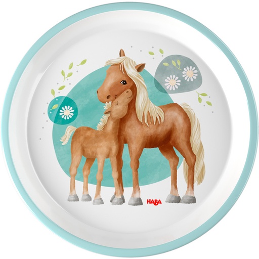[HAB_1305700001] Assiette Chevaux