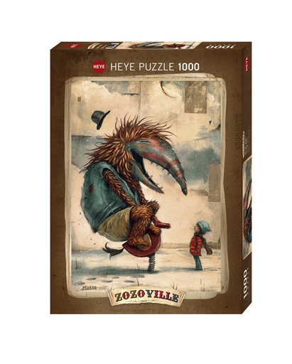 [MER_29811] Puzzle 1000p Zozoville Spring time Heye