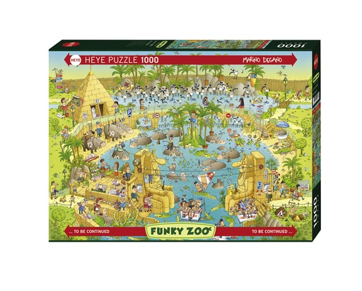 [MER_29693] Puzzle 1000p Habitat du Nil Heye