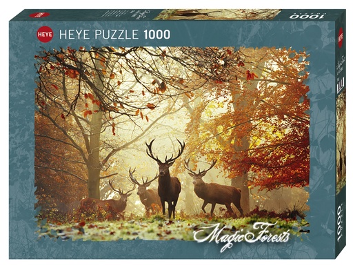 [MER_29805] Puzzle 1000p Stags Heye