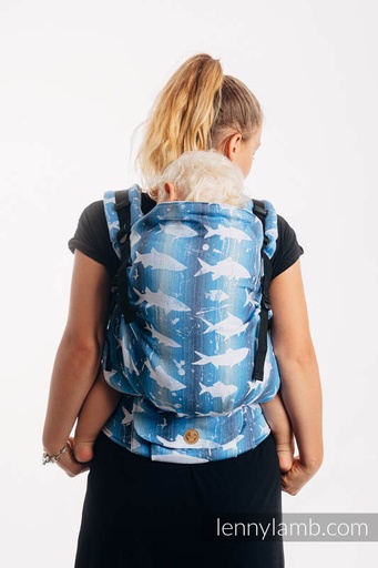 [LNNPRSCHL_FSHK_BG_BL] LennyPreschool Carrier, Fish'ka big blue
