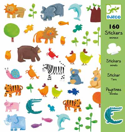 [DJE_DJ08841] Stickers Animaux Djeco